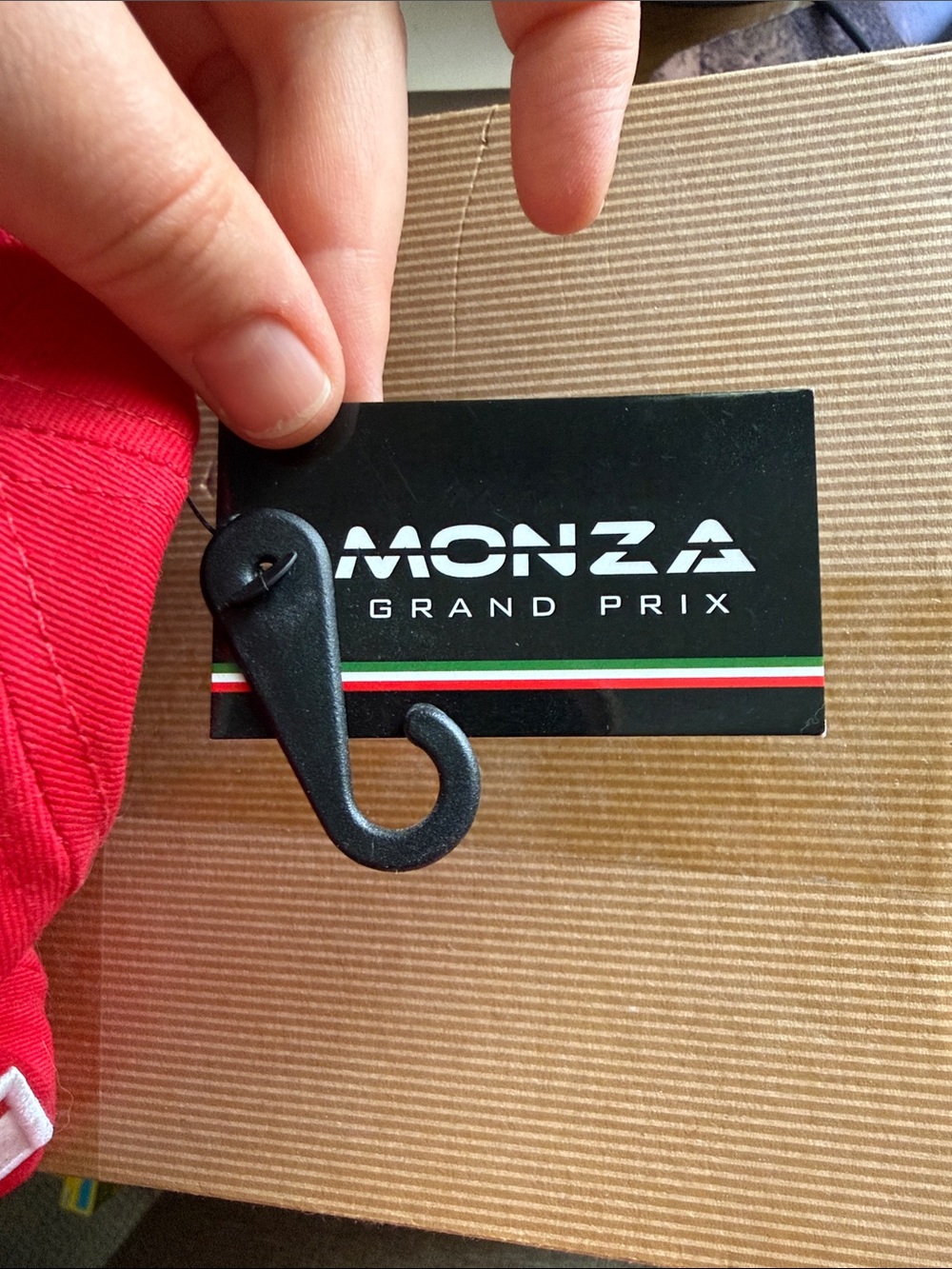 Monza Grand Prix Red Racing Cap - Picture 2 of 9